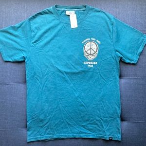 Snowbird Utah Maintain Your Brain T-Shirt. Adult Size S. Brand New with Tags.